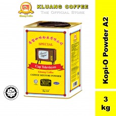 Kluang Coffee Cap Televisyen Kopitiam Kopi-O Powder Grade A2 (3kg)